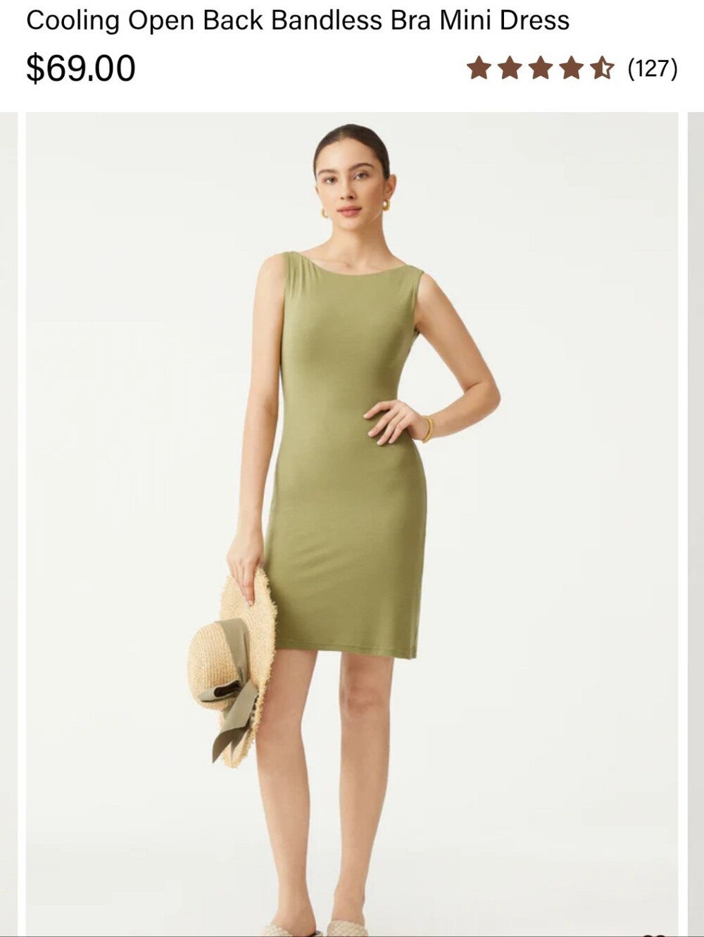 OGL Move Backless Mini Dress - Picture 5 of 6